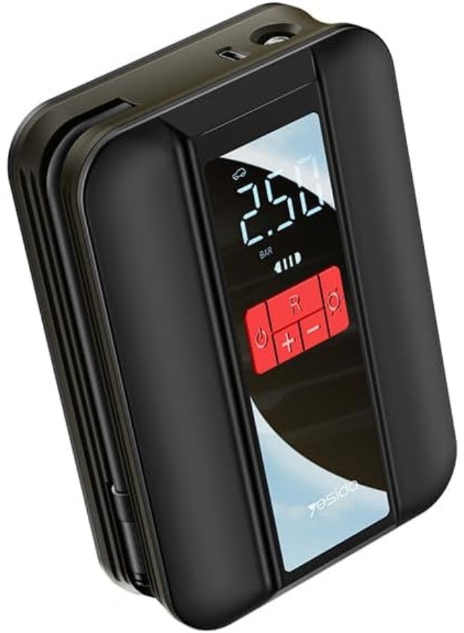 Yesido YSIDO VC04 Multifunctional Cordless Inflation Pump 4000mAh, 10.34 bar - Image 1