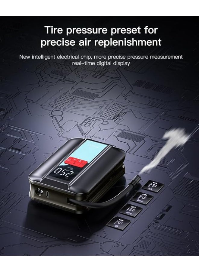 Yesido YSIDO VC04 Multifunctional Cordless Inflation Pump 4000mAh, 10.34 bar - Image 4