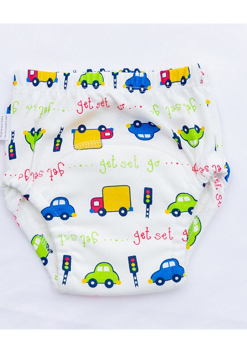 Loquat Squality Baby Training Washable Cut-Out Breathable Diaper Pants Multicolour 