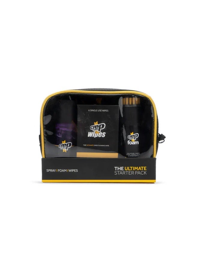 Crep Protect Starter Pack – Sneaker Cleaning & Protection Kit, Travel Friendly, 3-in-1 Shoe Care Set - Image 1