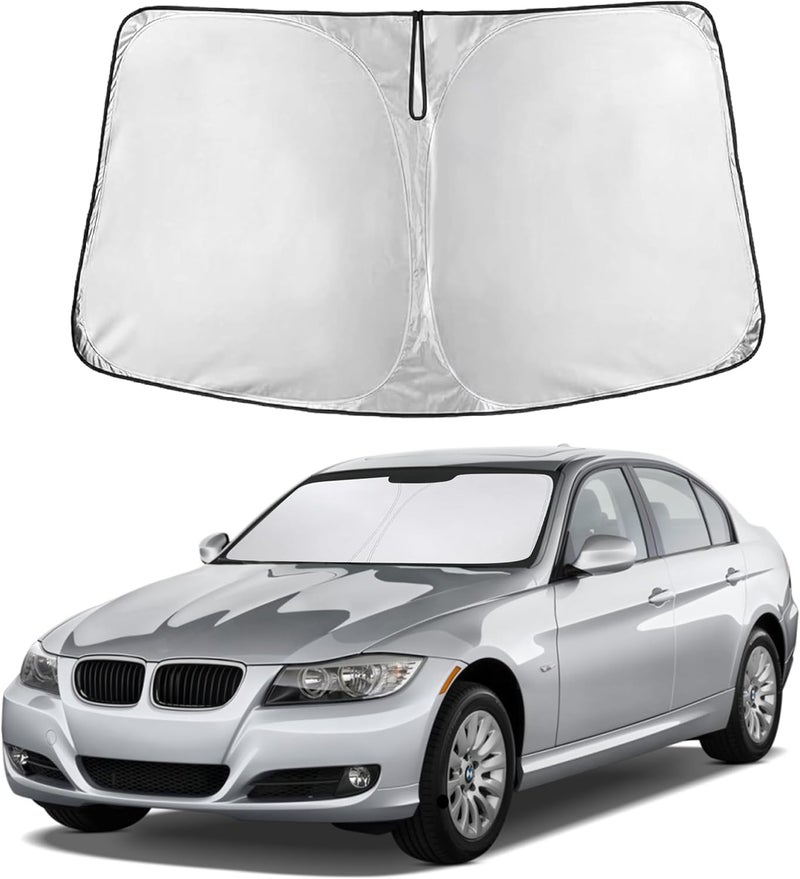 Windshield Sunshade for BMW 3 Series (2006-2011) - UV Heat Blocker & Protector - Image 1