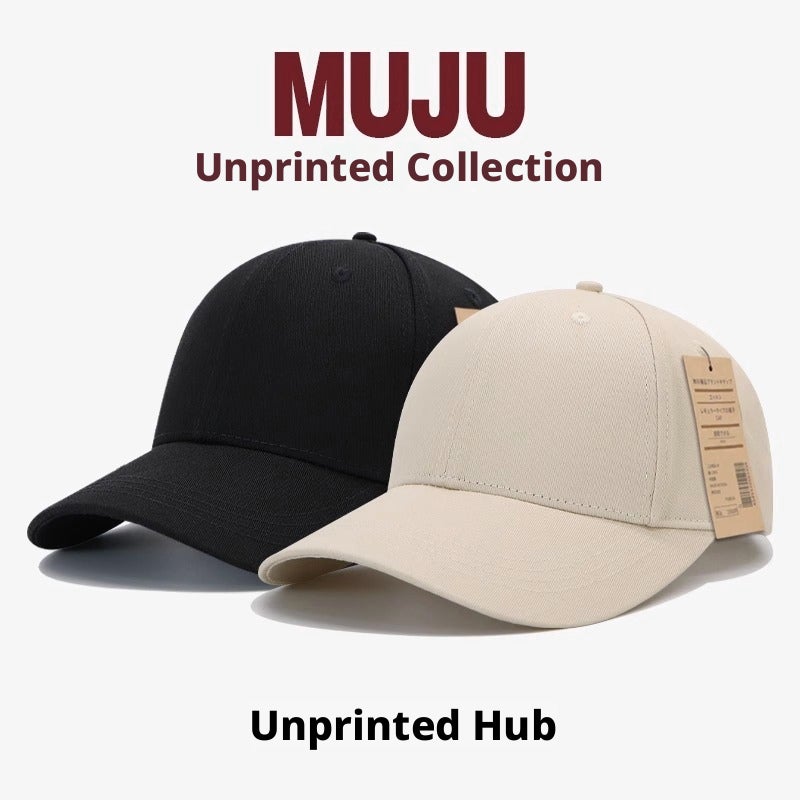 Men's Cotton Baseball Cap Adjustable Wide Brim Sun Hat - Image 4