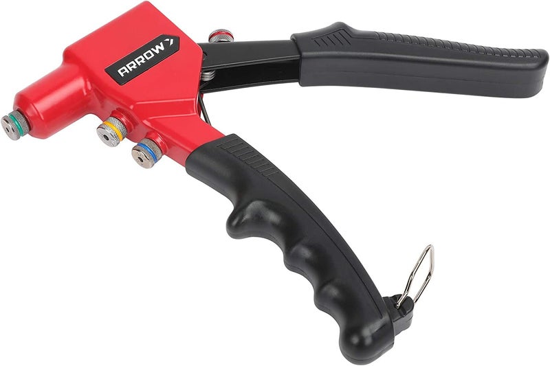 Arrow Fastener مسدس ريفيت يدوي Arrow RT188M بيد واحدة، ريفتر للمعادن، القماش، الجلد، وإصلاح السيارات، يستخدم ريفيتات عمياء بحجم 3/32 بوصة، 1/8 بوصة، 5/32 بوصة، 3/16 بوصة - Image 5