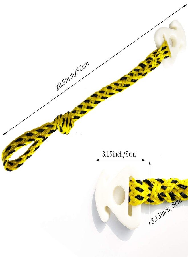 DockMoor Towable Rope Connector for Tubing,Boat Tubes Quick Connect Rope for Wake Boarding, Ski,Waverunner Water Sports Pack 2 - Image 4