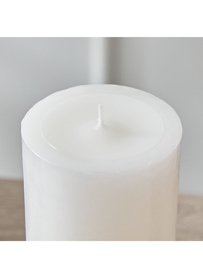 Home Box Qara Vanilla Pillar Candle 6.8 x 15 x 6.8 cm - Image 4