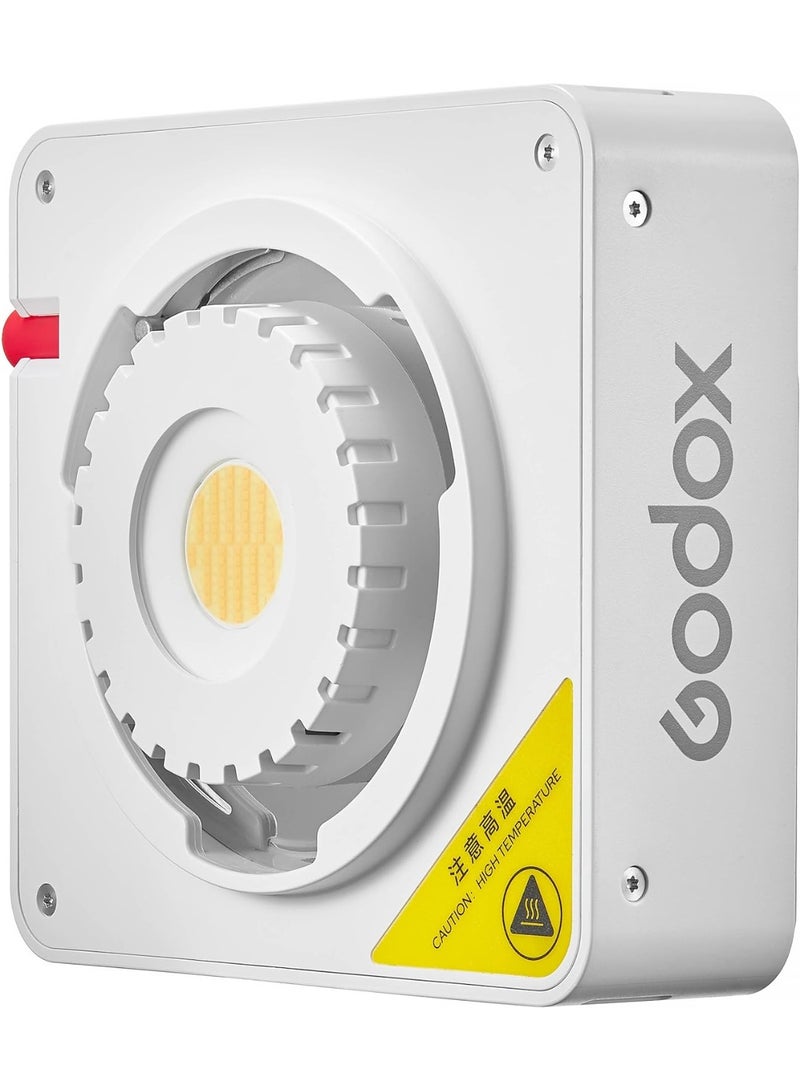 Godox ML100Bi Kit-I Portable COB LED Light with Carry Case – 120W Bi-Color 2800-6500K, 34300 Lux, CRI 97/TLCI 98, App & Onboard Control, 11 FX Effects, For Content Creators & Vloggers - Image 3