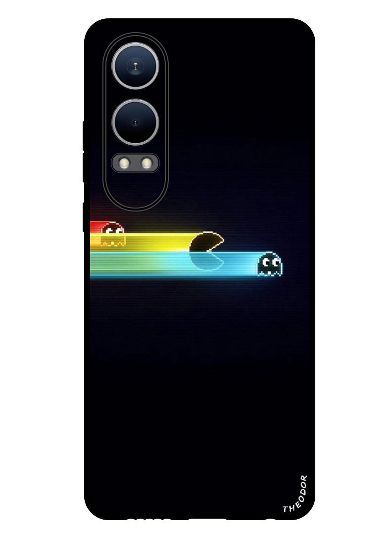 Theodor Protective Case Anti Scratch Shock Proof Bumper Cover For Oppo K12x (China) Pacman Amoled - Image 1