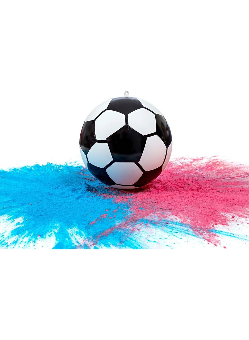 JOLLITY LLC Gender Reveal Party Kit Football Themed Gift Box with Powder Packs for Boy or Girl Prediction Game Perfect for Celebrations Blue - Image 3