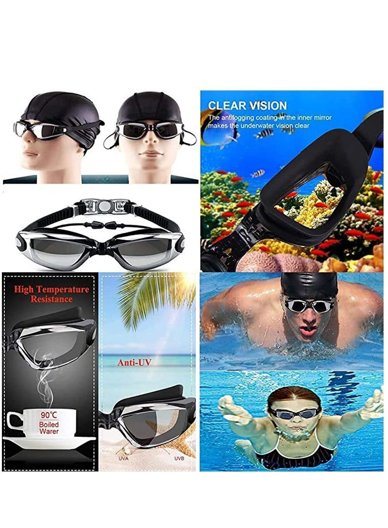 Y&D Cozy Swimming Goggles, Adult Swim Goggles Anti Fog No Leakage Clear Vision UV Protection - Image 5