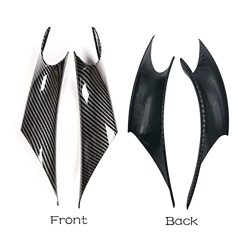 CHUANGHUI 4PCS Car Door Handle Cover Interior Door Pull Handles Protective Decorate Covers for BMW 3 4 Series 3GT F30 F34 F36 320i 328i 330i 335i 340i(Carbon Fiber Color) - Image 5