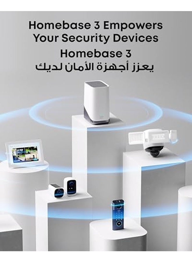 eufy Security S380 HomeBase (HomeBase 3) – Edge Security Center with Expandable Local Storage up to 16TB, Advanced AI - Image 2