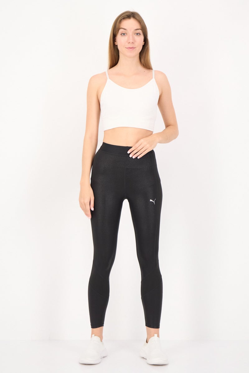 PUMA Women Sportswear Fit Training Leggings, Black - Image 4