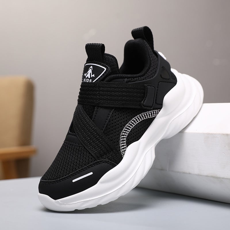 Brand Children'S Shoes, Children'S Sports Shoes, New Mesh Breathable Non-Slip Casual Running Shoes, Girls' Shoes - Image 4
