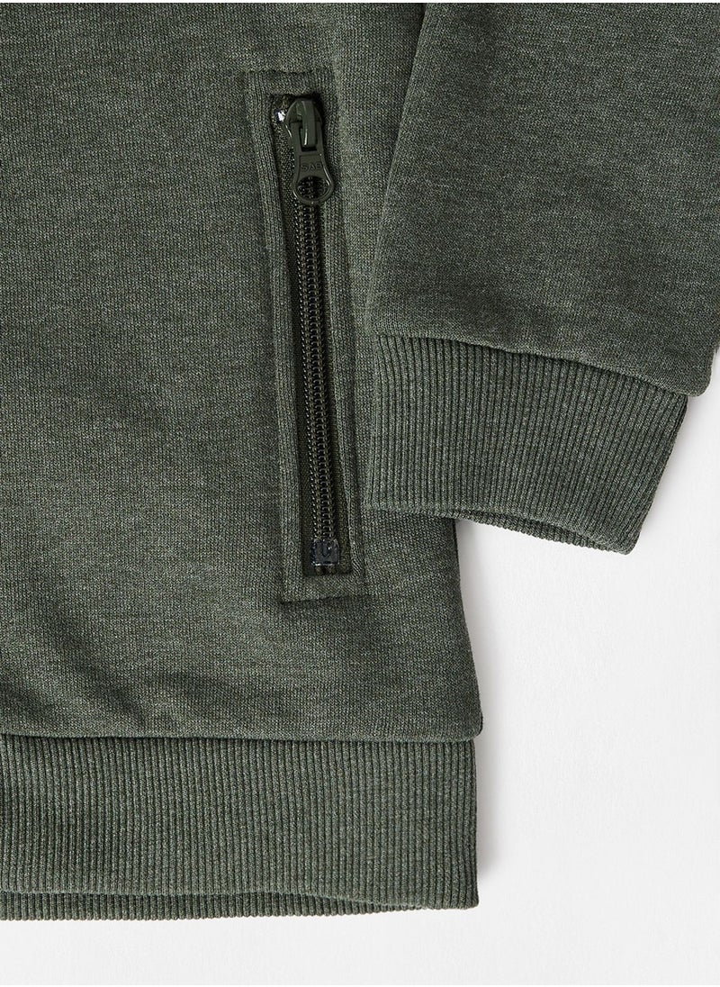 NAME IT - Kids Logo Print Hoodie - Image 1