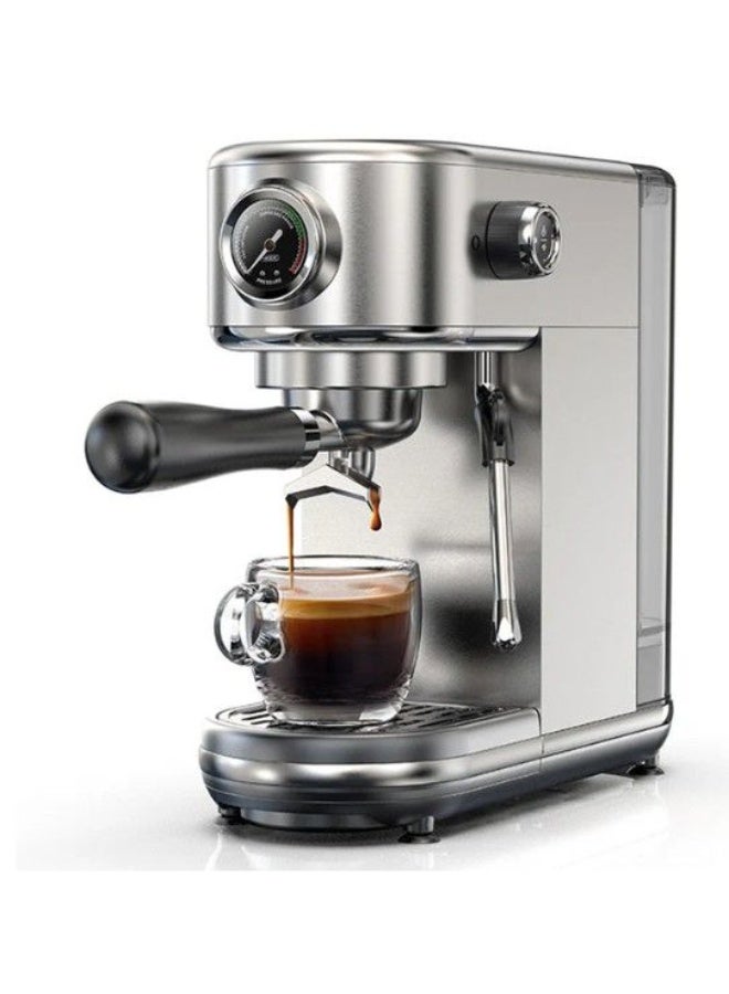 HIbrew H10B Coffee Machine Silver - Image 1