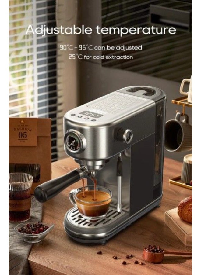 HIbrew H10B Coffee Machine Silver - Image 3