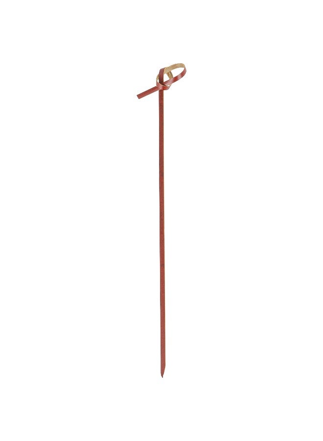 Restaurantware 6 Inch Knotted Bamboo Skewers, 1000 Sturdy Disposable Bamboo Food Picks - Sturdy, Looped Knot, Brown Bamboo Appetizer Picks, Sustainable, For Serving Appetizers and Cocktail Garnishes - Image 2