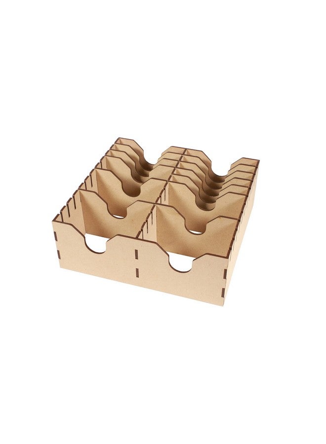 The Broken Token Game Organizer Compatible with Marvel Champions - Wooden Game Organizing Box with Multiple Dividers - Image 2