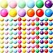 MiniInflat 300 Pcs 2 Inch Empty Vending Machine Capsules Colored Round Capsules Toy Bulk Gumball Machines Plastic Balls Small Plastic Containers for Easter Party Favor Themed Gift Novelty Color - Image 2