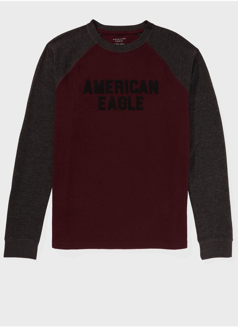 American Eagle - Graphic Print Sweatshirt - Image 1