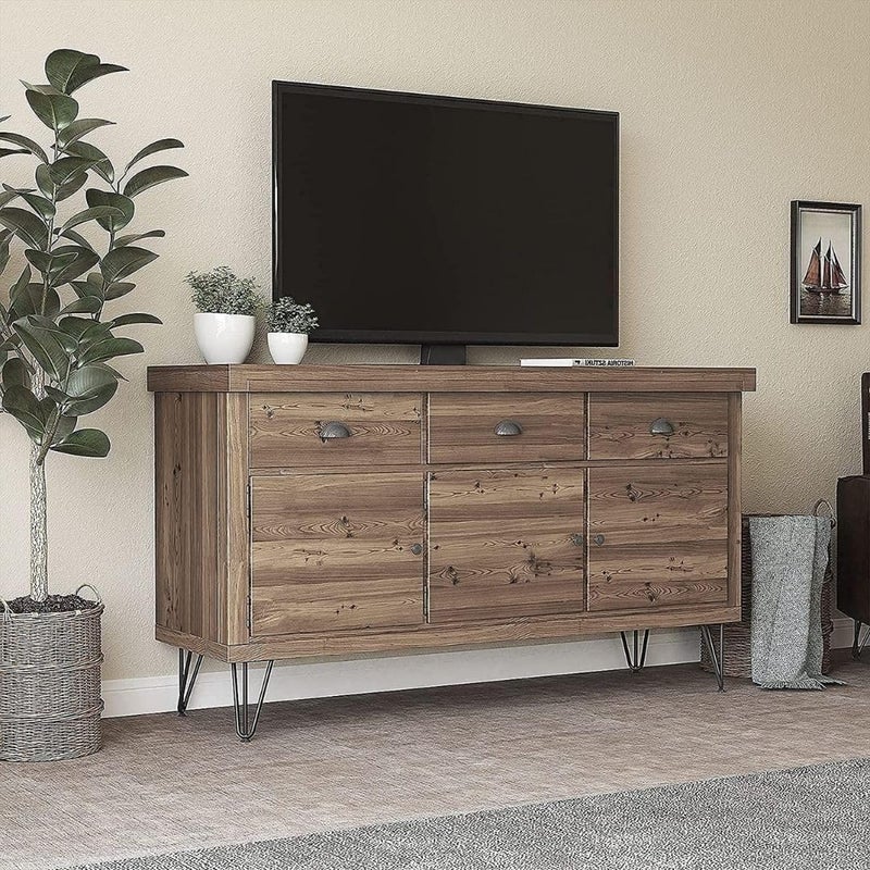 Hivall 8in Metal Black Hairpin Legs Set of 4 Heavy Duty Furniture Legs900 Lbs DIY Hairpin Table Leg Project with Rubber Floor Protector for Coffee Cabinets Sofas Desk Chairs Bedside Tables - Image 4