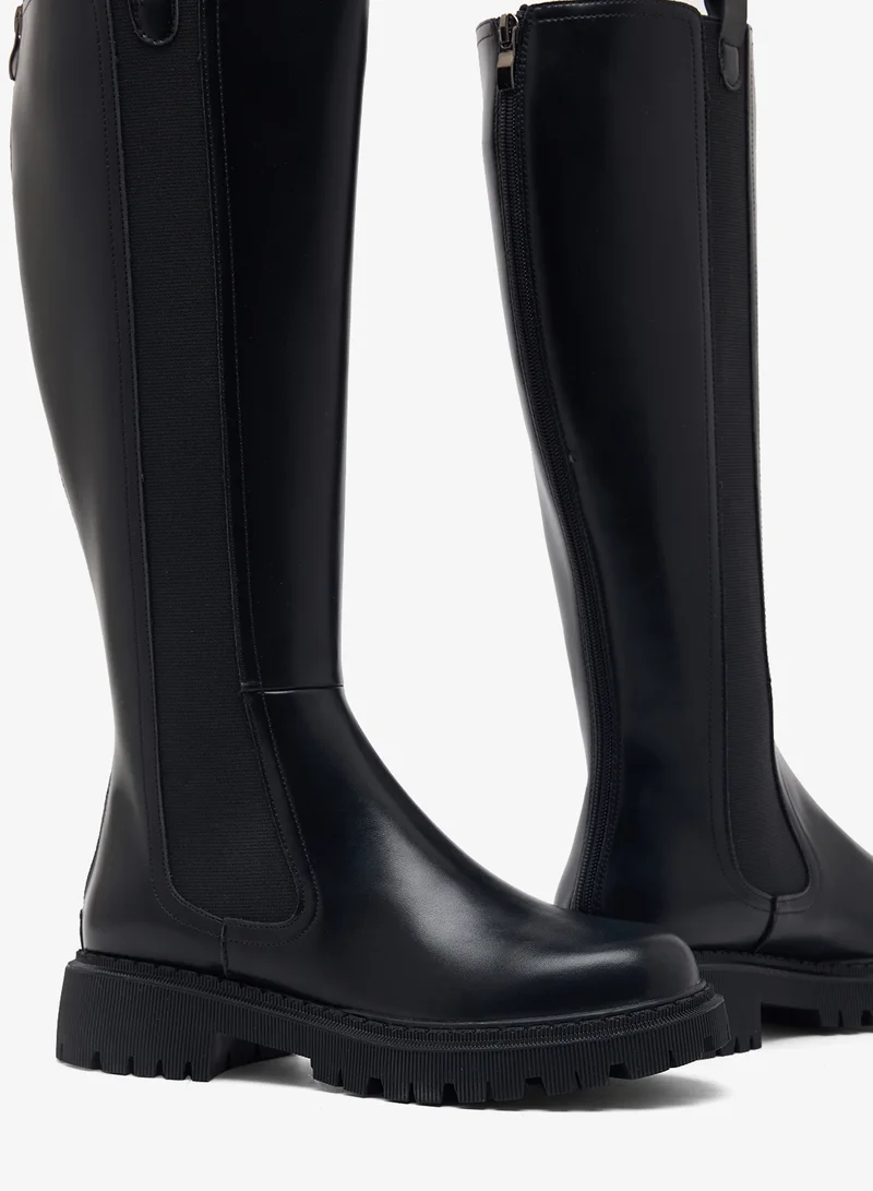 ايلا أحذية بكعب سميك ومنصة