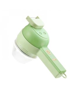 Generic 4 in 1 Handheld Electric Vegetable Cutter Set, Cordless Food Processor, Potato Carrot Slicer  - Image 1
