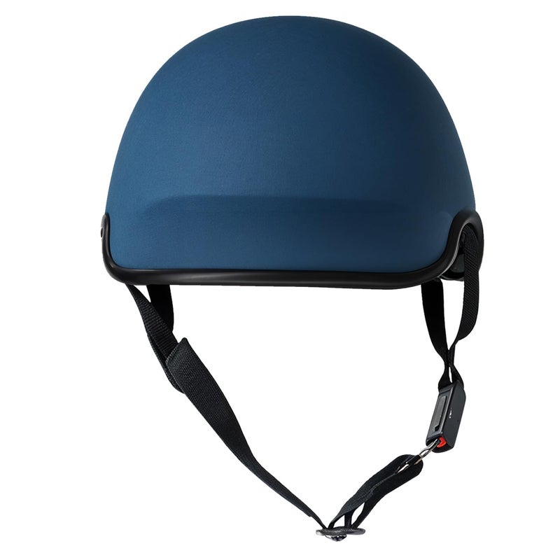 VISORUP All Purpose Open Face Cap with Adjustable Strap – Lightweight Half Cap Helmet for Bike, Scooter, Cycling & Daily Commute – Unisex Helmet for Men & Women (Pack of 1) - Image 3