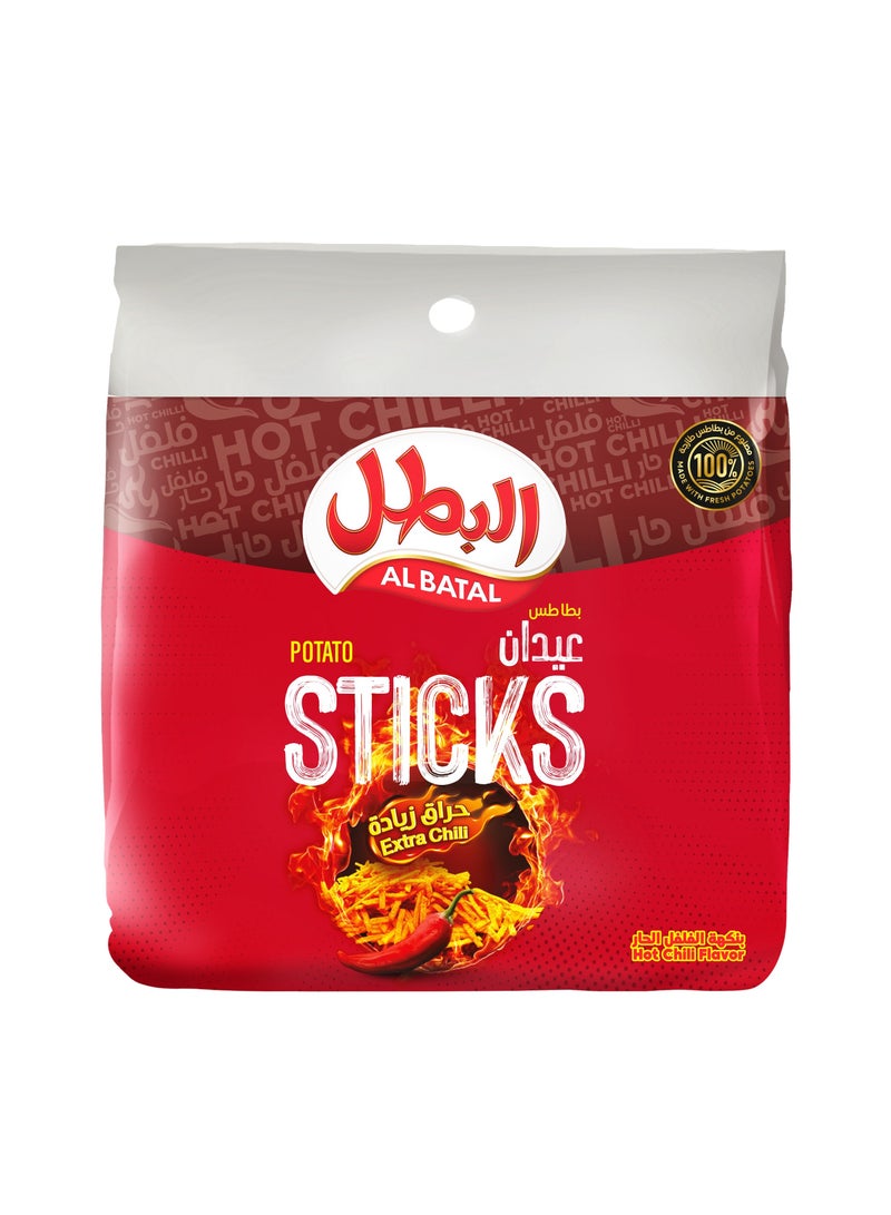 Al Batal Chili Potato Sticks 12 x 23g - Image 1