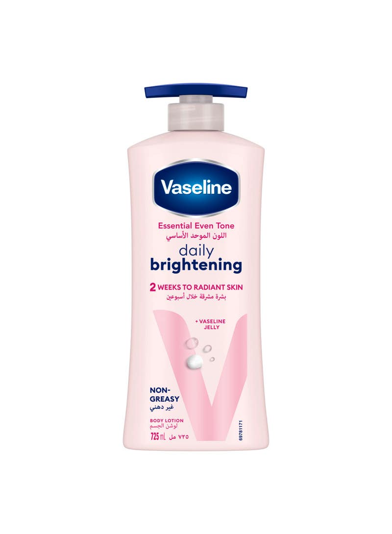 VASELINE Essential Even Tone Body Lotion, Daily Brightening, 725ml