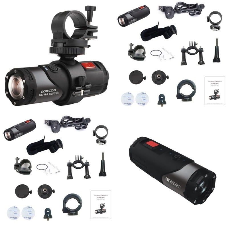 جينيريك Domary Bike Camera 4k Sport Action Camera