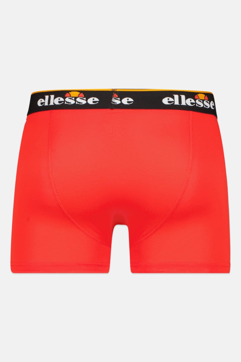 Ellesse Men 3 Pieces Brand Logo Boxers, Multicolor - Image 4
