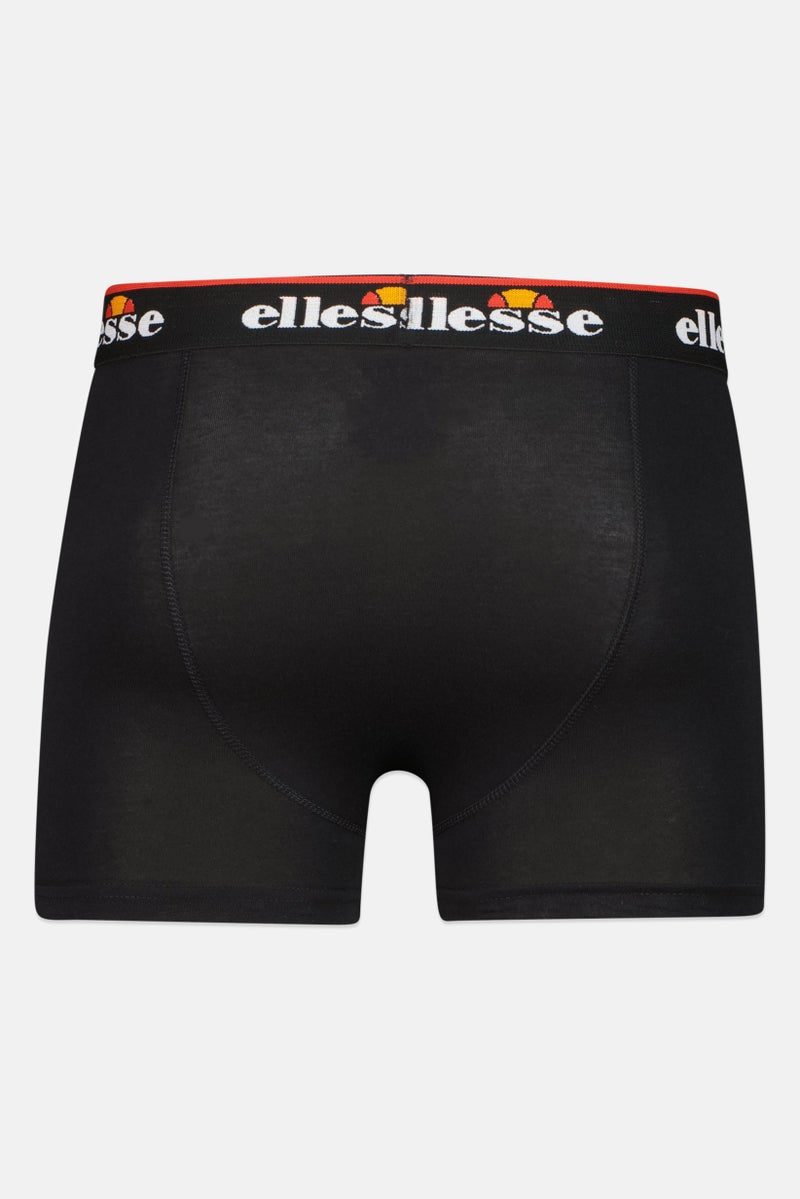 Ellesse Men 3 Pieces Brand Logo Boxers, Multicolor - Image 3