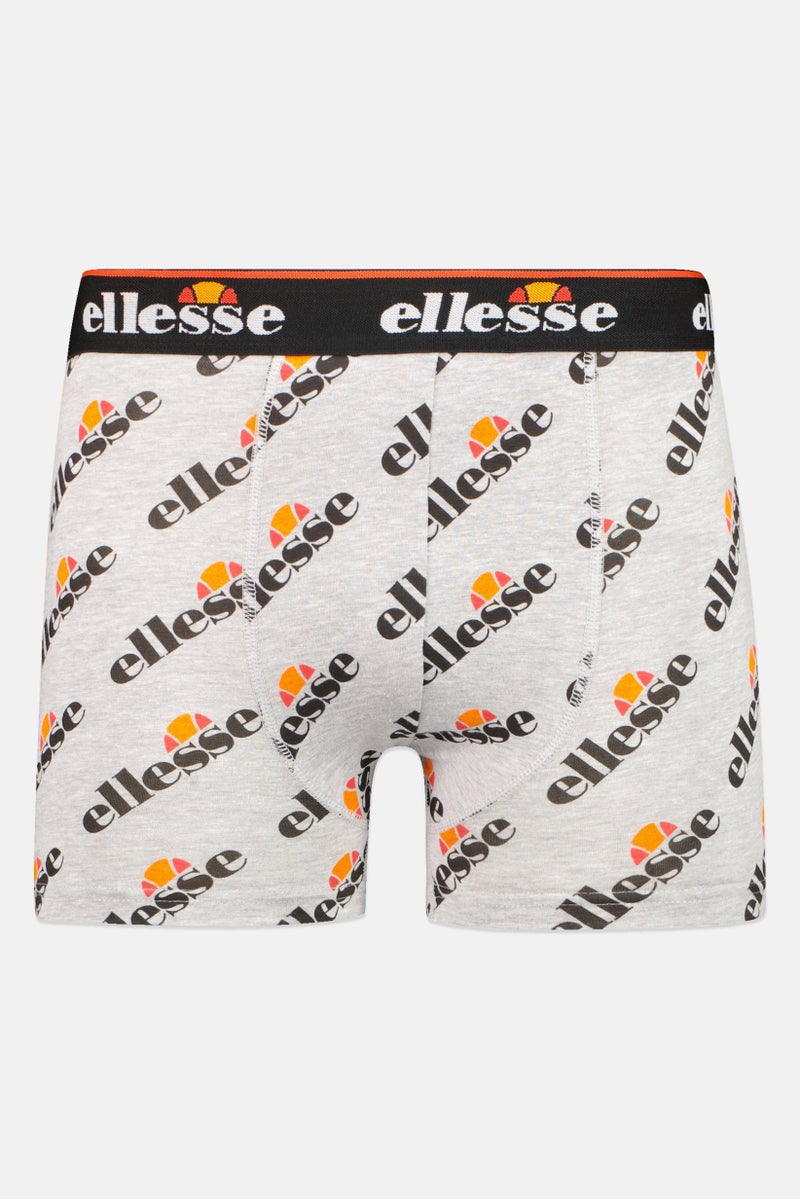 Ellesse Men 3 Pieces Brand Logo Boxers, Multicolor - Image 5