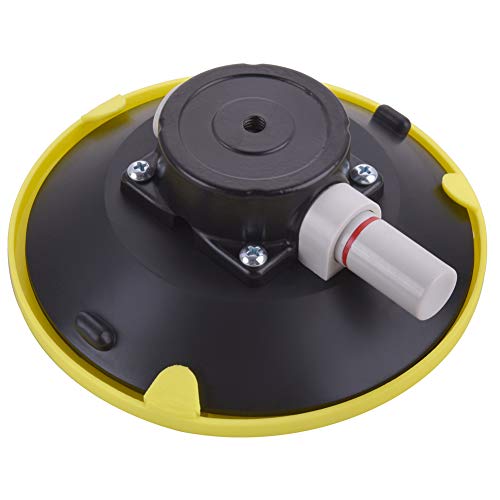 IMT 6" Mounting Vacuum Suction Cup 5/16"-18 Female Threaded, Small Hand Pump Active Camera Mouting Base, Glass Sucker Sucking Tool/Car Sucker for Camera - Image 1