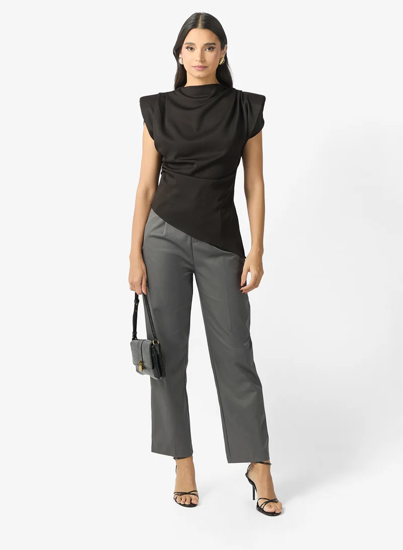 ELLA High Waisted Tailored Trouser