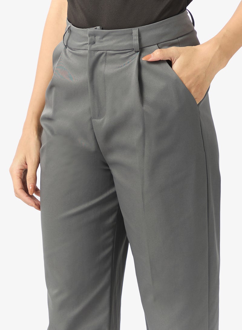 ايلا بنطلون بقصة مستقيمة بخصر عالٍ - Image 4