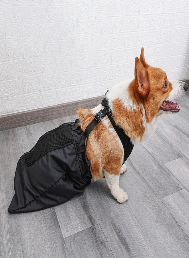 Quincry Drag Bag for Paralyzed Pets, Indoor Dog Wheelchair Alternative for Disabled Back Rear Legs Dog, Protects Chest and Limbs, Durable Nylon Breathable and Comfortable (2XL) - Image 4