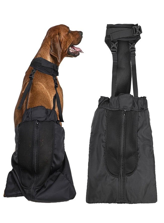 Quincry Drag Bag for Paralyzed Pets, Indoor Dog Wheelchair Alternative for Disabled Back Rear Legs Dog, Protects Chest and Limbs, Durable Nylon Breathable and Comfortable (2XL) - Image 1