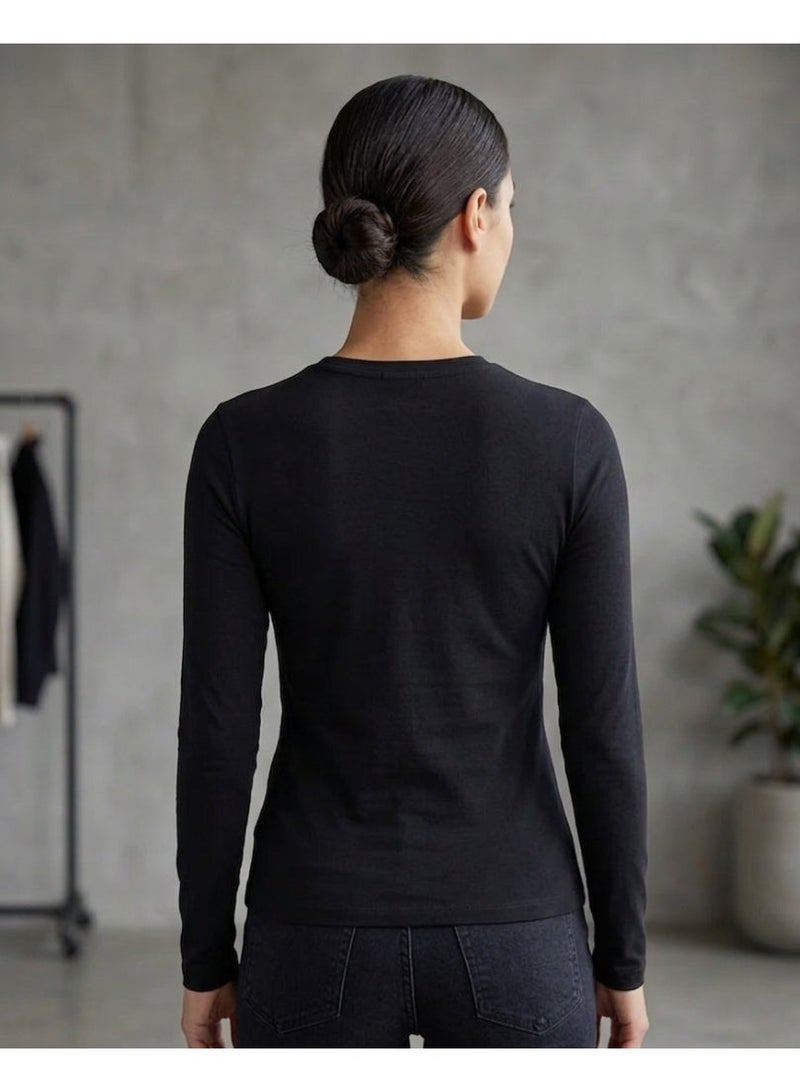 Carina Round Neck Long Sleeves (Cookies) - Image 2