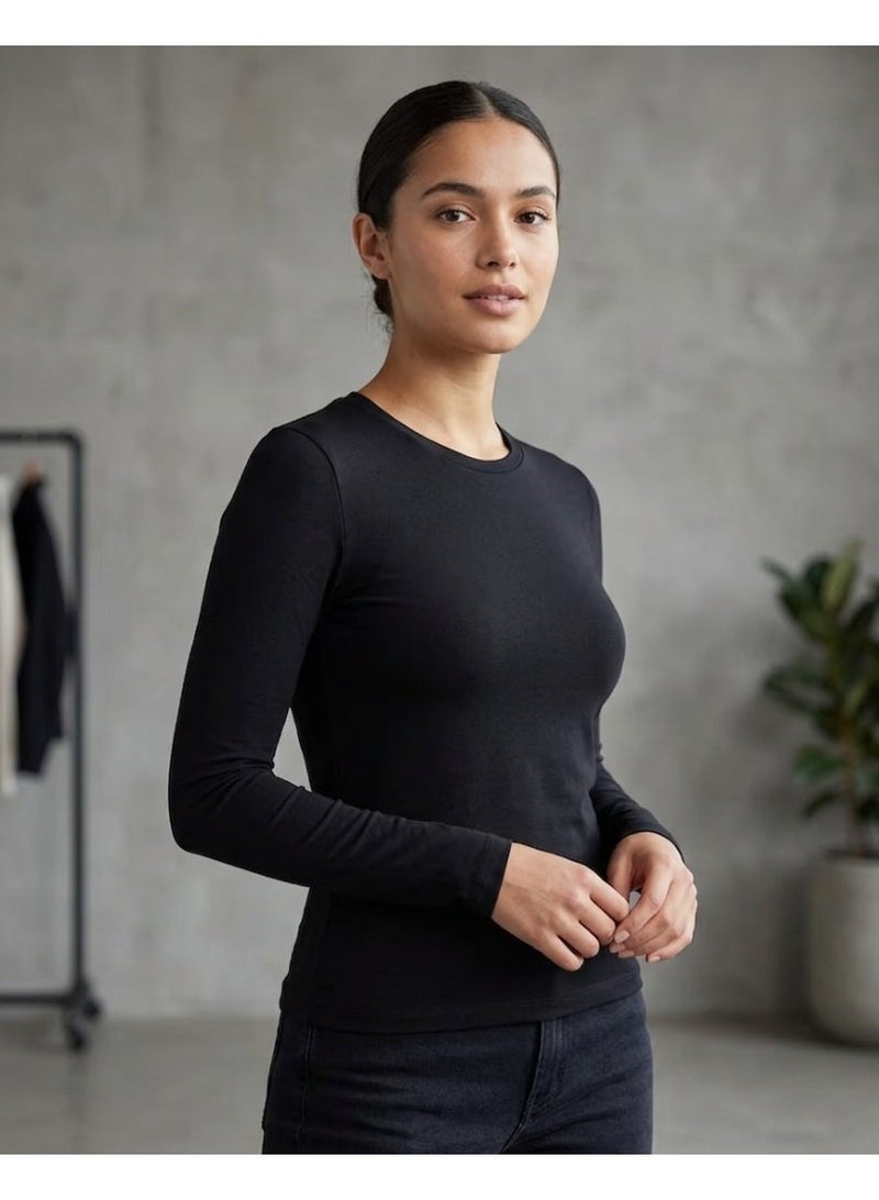 Carina Round Neck Long Sleeves (Cookies) - Image 1