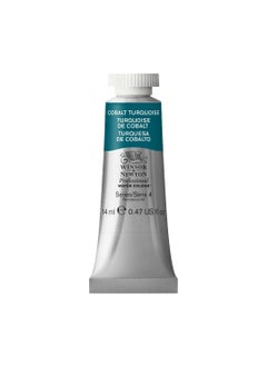 WINSOR & NEWTON Winsor & Newton Professional Water Colour 14 ML - Cobalt Turquoise (190) - Finely Pigmented, Vibrant, Vivid & Intermixable Artists' Water Colour Paints - More Colours Available 