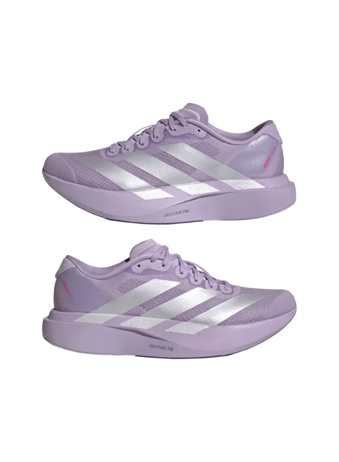 Adidas Adidas Adizero Evo Sl W Purple Running Shoes For Women .