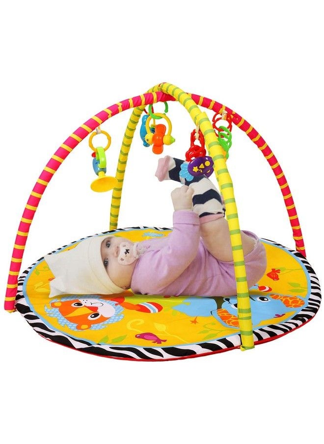 My First Gym Baby Play Mat Activity Gym Foldable Laying Mat With Hanging Rattles Washable Baby Play Mat Gym For 6+ Months Baby (Multicolor) - pzsku/Z099A8FB9FBA918716D46Z/45/_/1692784235/8efa08b8-127c-4d18-8ea4-67ffdb7d3bc9