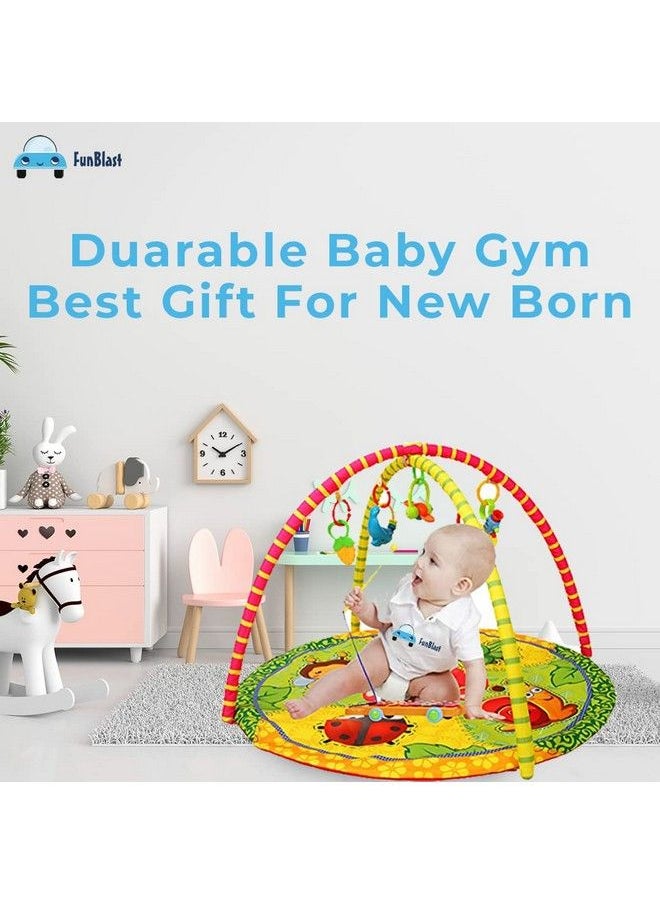 My First Gym Baby Play Mat Activity Gym Foldable Laying Mat With Hanging Rattles Washable Baby Play Mat Gym For 6+ Months Baby (Multicolor) - pzsku/Z099A8FB9FBA918716D46Z/45/_/1692784240/753d6c0b-b43a-4526-896e-b13950a36ff9