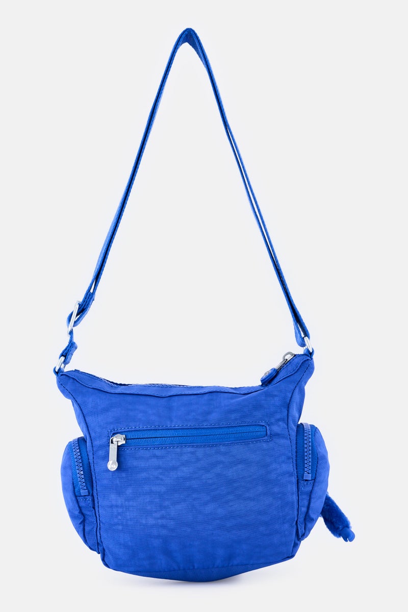 kipling Women Brand Logo Cross Body Bag, Blue - Image 2