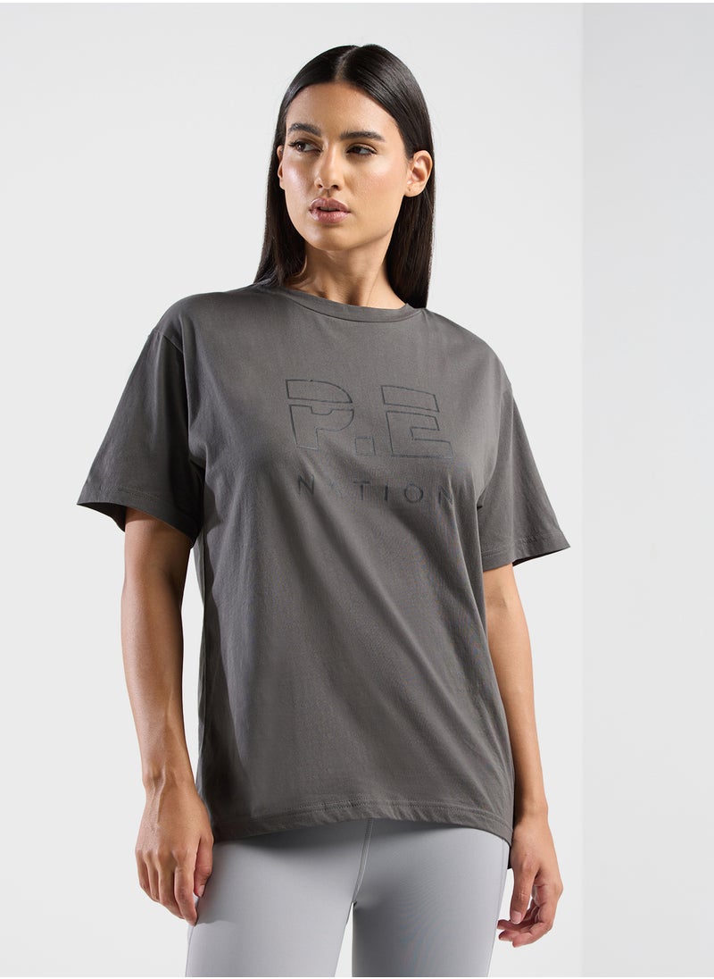 P.E Nation Heads Up T-Shirt  - Image 1
