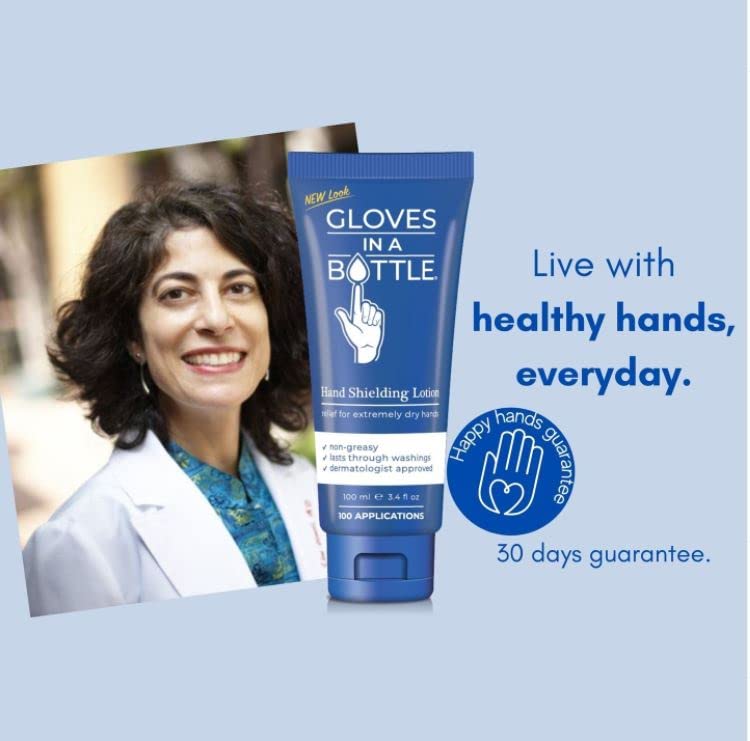 Gloves In A Bottle Shielding Lotion With Dispenser, 8 Oz (Pack of 2) - Image 2