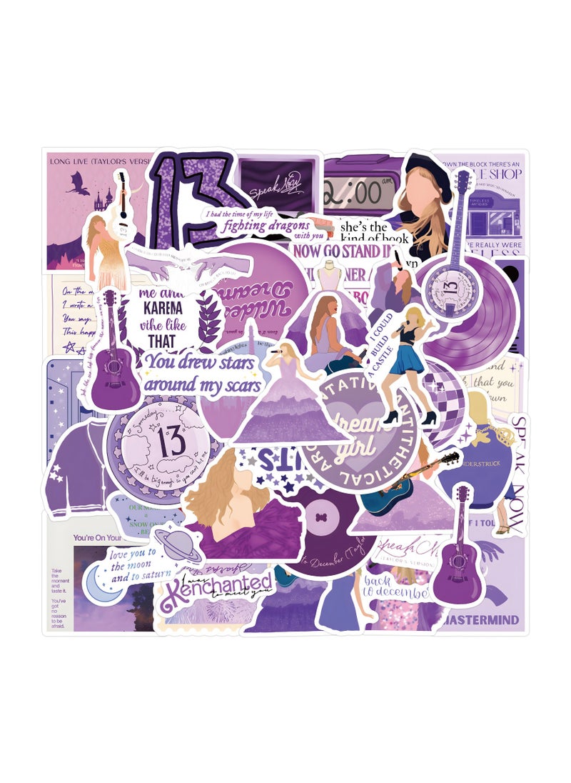Taylor Swift - Taylor Swift Mini Sticker PackWith 60 Stickers - Image 1