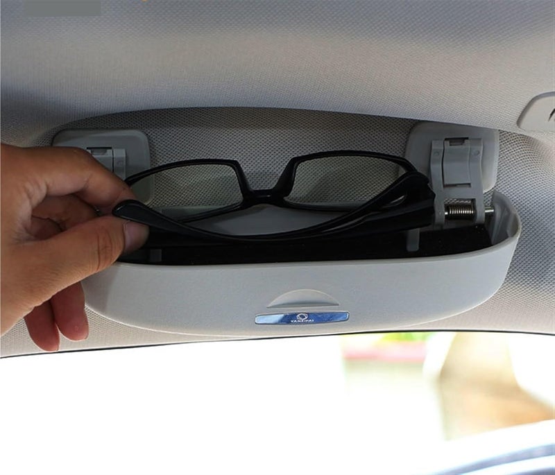QASULER Car Sunglasses Holder for Mercedes - Image 4
